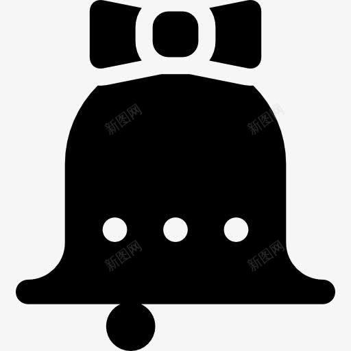 圣诞的钟声图标png_新图网 https://ixintu.com 乐器 圣诞节 装饰 装饰品