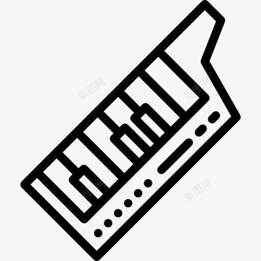 Keytar图标png_新图网 https://ixintu.com keytar 合成器 键盘乐器 音乐 音乐和多媒体