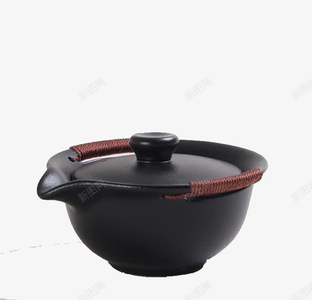 粗陶茶壶png免抠素材_新图网 https://ixintu.com 仿古盖碗 功夫茶具 陶瓷