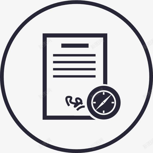 合同监管introduction图标png_新图网 https://ixintu.com 合同监管introductio
