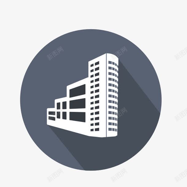 卡通建筑png免抠素材_新图网 https://ixintu.com MG动画 ppt 几何房子 可爱 平面建筑 房子 扁平化 简约