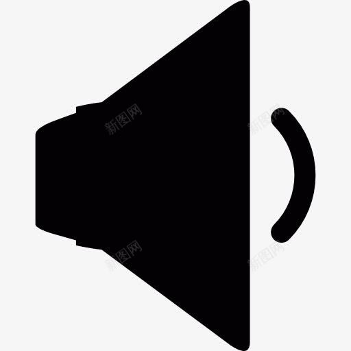 音量图标png_新图网 https://ixintu.com 低 体积 声音 扬声器 水平