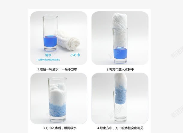 毛巾吸水性测试png免抠素材_新图网 https://ixintu.com 吸水性测试 毛巾 水杯 纯棉 详情细节