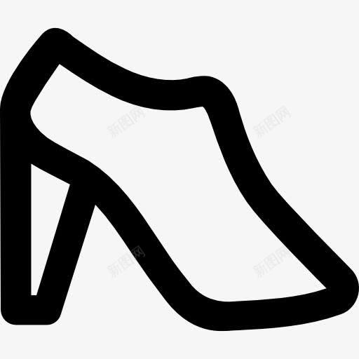 高跟图标png_新图网 https://ixintu.com femenine 商务 时尚 服装 鞋 高跟鞋