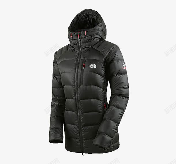 THENORTHFACEpng免抠素材_新图网 https://ixintu.com 产品实物 北面 羽绒服 连帽 黑色