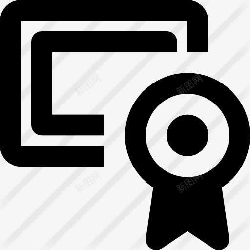 证书图标png免抠素材_新图网 https://ixintu.com 专利 合同 接口 教育 文凭 程度 证书