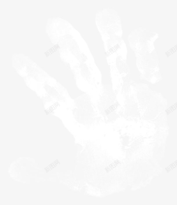 白色透明手png免抠素材_新图网 https://ixintu.com 手掌 白色手掌 透明手掌