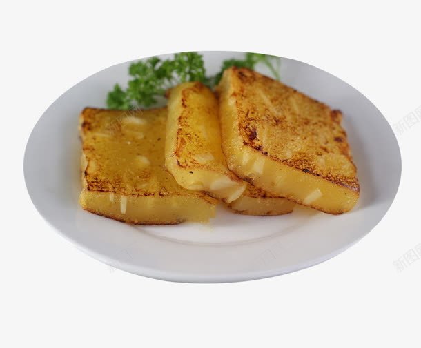 油煎马蹄糕png免抠素材_新图网 https://ixintu.com 传统美食 佳肴坊 林马蹄糕 油炸 油煎 油煎马蹄糕 马蹄味 马蹄糕