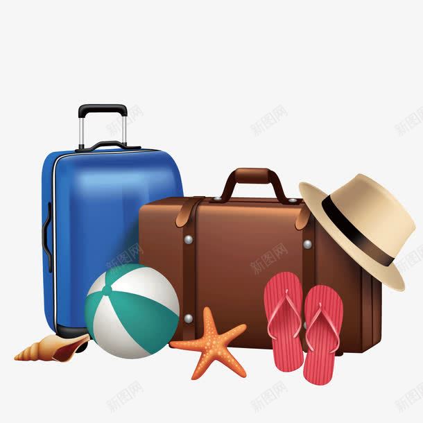 创意旅行海报矢量图ai免抠素材_新图网 https://ixintu.com 创意 旅行 旅行海报 海报 行李箱 矢量图