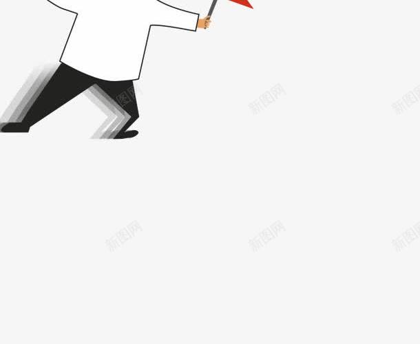 手绘人物png免抠素材_新图网 https://ixintu.com 人物 惊讶的人 手绘画 矢量装饰 装饰