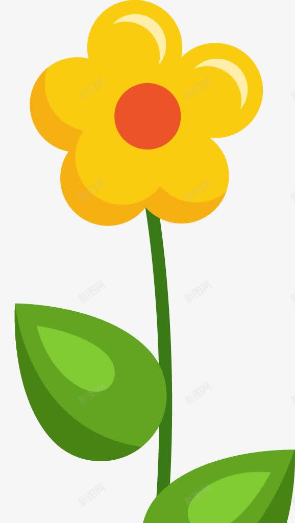 花瓶装饰花png免抠素材_新图网 https://ixintu.com 清新 花瓶 花草 装饰花