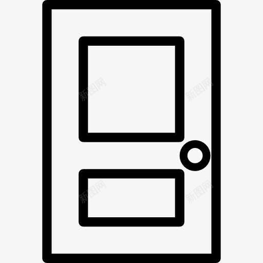 入口图标png_新图网 https://ixintu.com 交通方便 建筑 访问 门