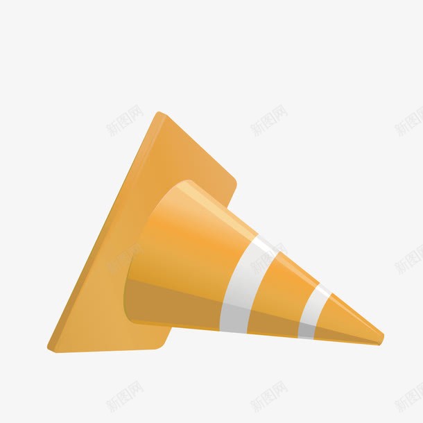圆锥标志桶路标png免抠素材_新图网 https://ixintu.com 标志桶 矢量圆锥标志桶 矢量路标 道路警示桶