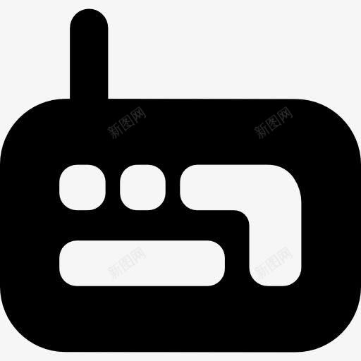 无线应用程序图标png_新图网 https://ixintu.com 声音 广播箱 接口 音乐 音频