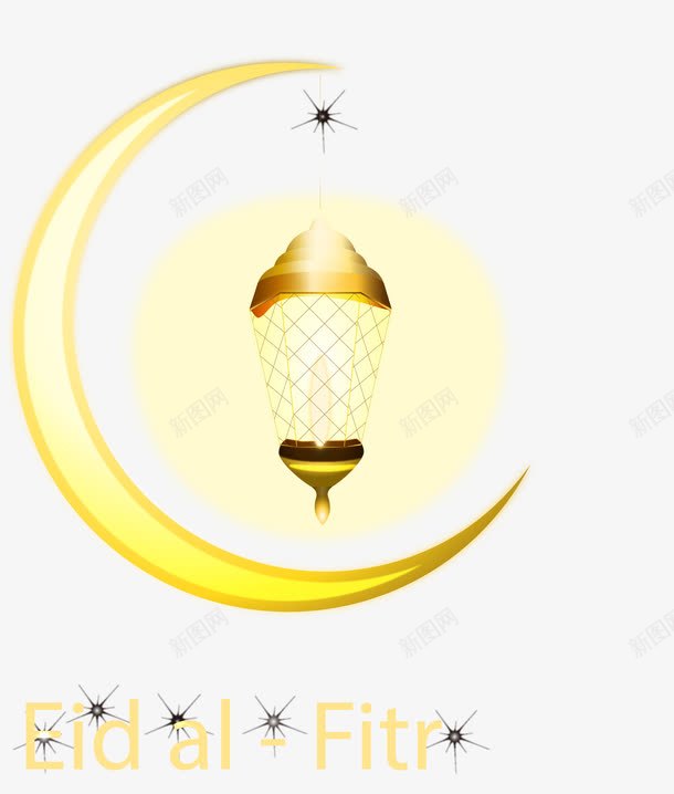 手绘月亮和灯png免抠素材_新图网 https://ixintu.com 手绘 月亮 煤油灯 装饰