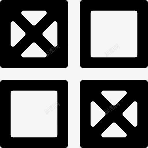 界面按钮四缩略图图标png_新图网 https://ixintu.com 四 广场 按钮 界面 缩略图