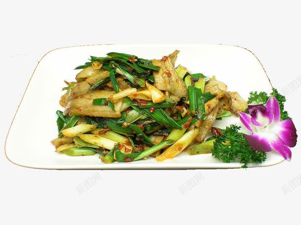 农家回锅肉png免抠素材_新图网 https://ixintu.com 中华美食 传统美食 回锅肉 美味鲜花 餐饮美食