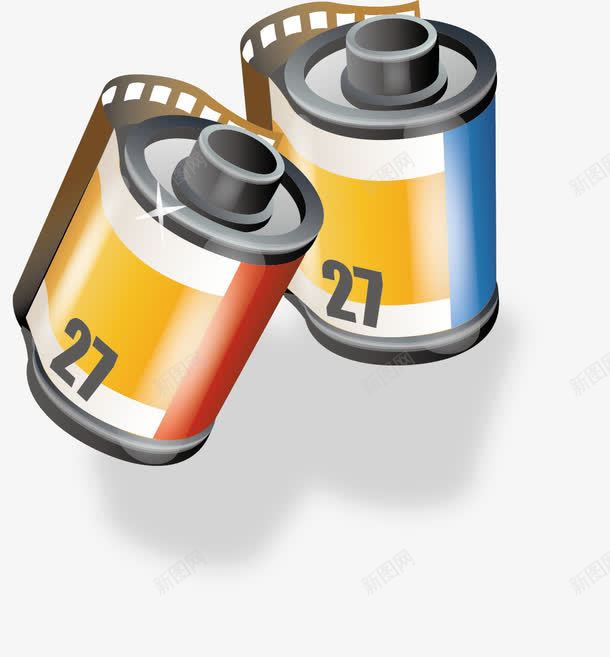 照相交卷png免抠素材_新图网 https://ixintu.com 海报元素 照相 老式胶卷 装饰 装饰素材