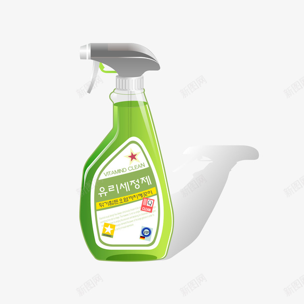 绿色清洁剂图形png免抠素材_新图网 https://ixintu.com 图形 清洁剂 绿色 绿色清洁剂图形