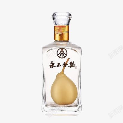 五粮液白酒png免抠素材_新图网 https://ixintu.com 五粮液 产品实物 永不分梨 白酒