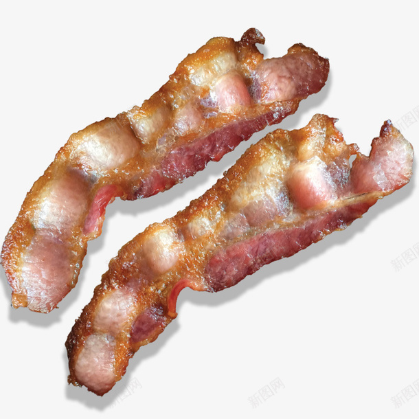 两块培根肉png免抠素材_新图网 https://ixintu.com png图形 png装饰 培根肉 肉食 装饰 食物