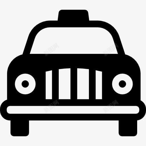 机场出租车图标png_新图网 https://ixintu.com 公共交通 汽车 运输
