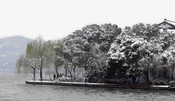 水墨西湖png免抠素材_新图网 https://ixintu.com 免抠 免费下载 水墨 水墨西湖 装饰