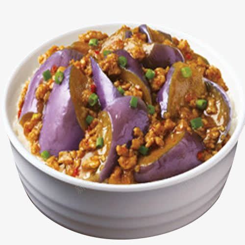 鱼香茄子蒸饭png免抠素材_新图网 https://ixintu.com 盖浇饭 美食 蒸菜 蒸饭 食品 鱼香口味 鱼香茄子 鱼香茄子饭