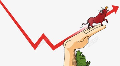 向上涨的股票牛股png免抠素材_新图网 https://ixintu.com 向上涨 牛股 股票 金融