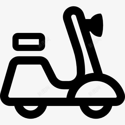 滑板车图标png_新图网 https://ixintu.com 摩托车 汽车 自行车 运输