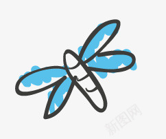 儿童画矢量图ai免抠素材_新图网 https://ixintu.com 儿童画 手绘 蝴蝶 矢量图