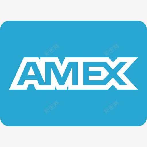 美国运通图标png_新图网 https://ixintu.com 信用卡 商务和购物 支付方法 美国运通卡