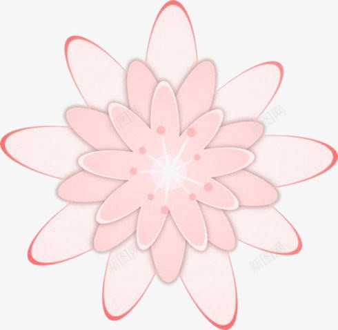粉花png免抠素材_新图网 https://ixintu.com PNG透明免抠 免费 免费素材 小花瓣 花朵