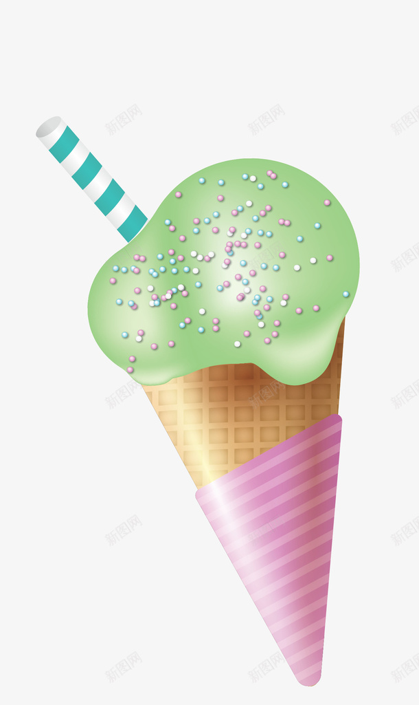 夏天抹茶口味冰激凌矢量图ai免抠素材_新图网 https://ixintu.com 冰激凌 夏天 夏天冰激凌 抹茶 抹茶冰激凌 矢量png 矢量图