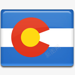 科罗拉多国旗图标png_新图网 https://ixintu.com colorado flag 国旗 科罗拉多州