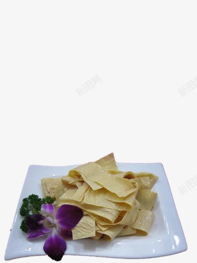 腐竹豆皮png免抠素材_新图网 https://ixintu.com 健康美味 纯豆制品 腐竹