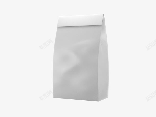 手绘白色卡通手提袋png免抠素材_新图网 https://ixintu.com 卡通 手提袋 白色