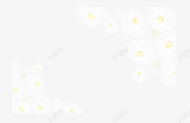 半透明花朵png免抠素材_新图网 https://ixintu.com 半透明植物图 半透明植物矢量图 半透明花朵 嫩叶 花