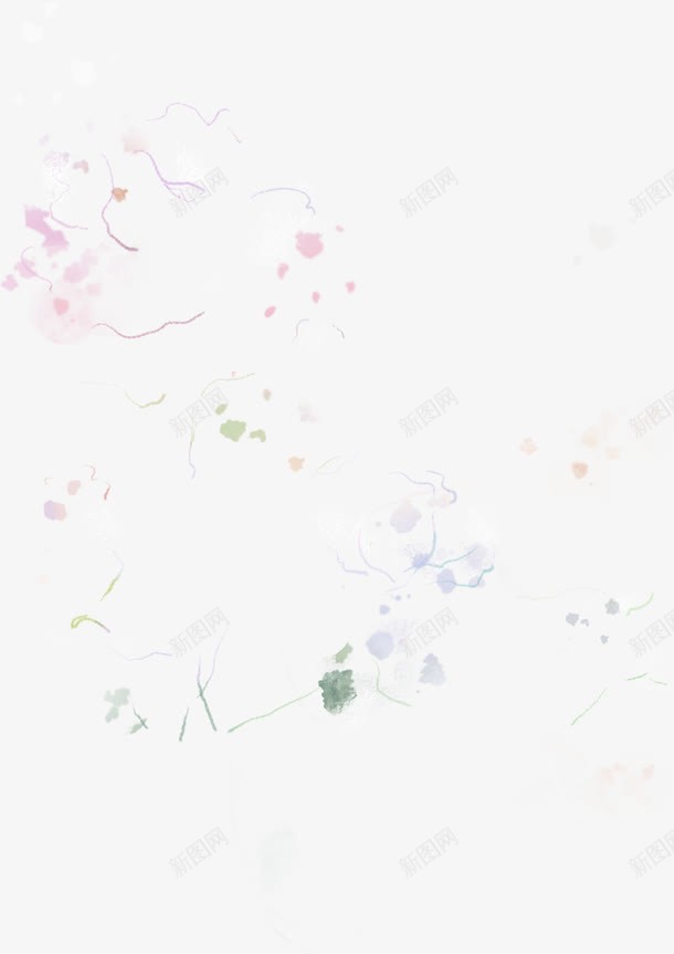 手绘粉色树叶纹理png免抠素材_新图网 https://ixintu.com 树叶 粉色 纹理