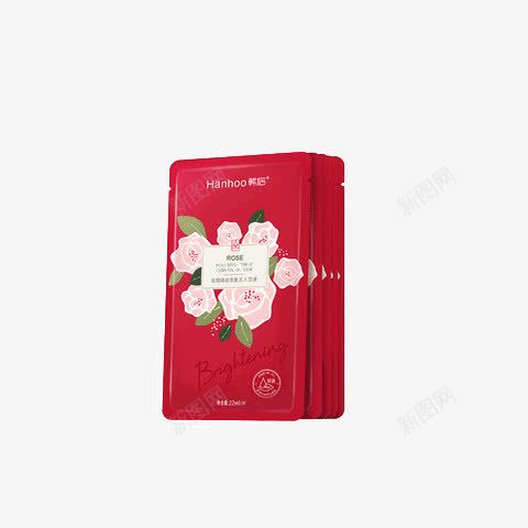 红色补水面膜png免抠素材_新图网 https://ixintu.com 产品实物 红色 补水 面膜