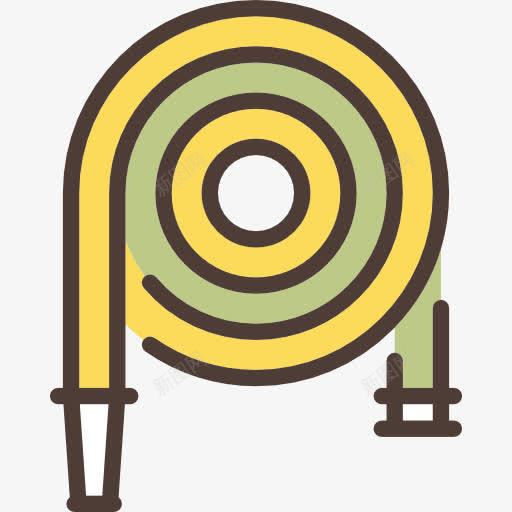软管图标png_新图网 https://ixintu.com 器皿 园艺工具 软管 软管浇水