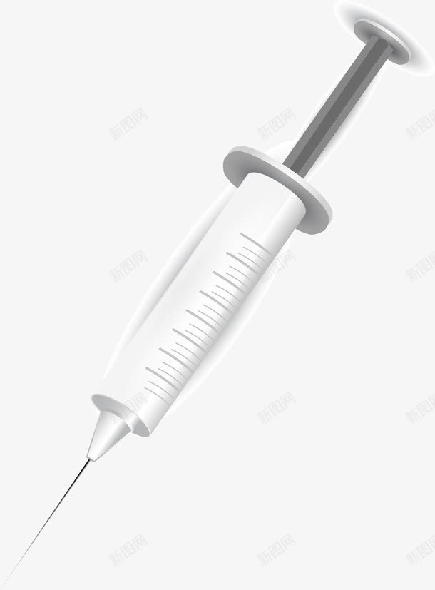 手绘注射器png免抠素材_新图网 https://ixintu.com 卡通 手绘 注射器
