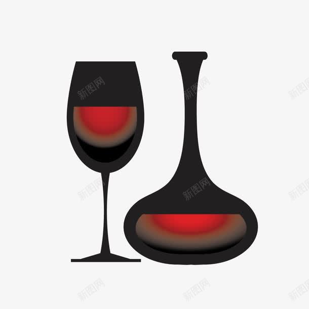 醒酒器png免抠素材_新图网 https://ixintu.com png素材免费下载 红酒 酒 醒酒器