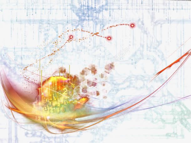 科技数字光效png免抠素材_新图网 https://ixintu.com 光效 光效背景 梦幻光效 梦幻炫光 炫光背景 科技数字