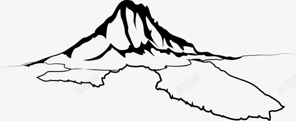中国风山脉图标png_新图网 https://ixintu.com 中国风 中国风山脉 传统 古典 国画 山 山川 山脉 水墨山 水墨画 艺术