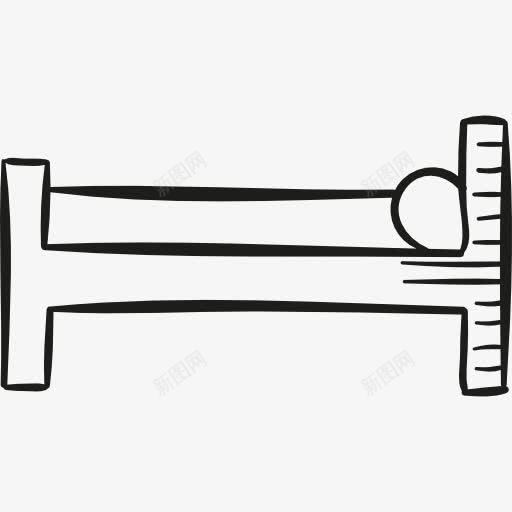 个人的床上图标png_新图网 https://ixintu.com 休息 卧室 放松 昏昏欲睡 睡觉 酒店
