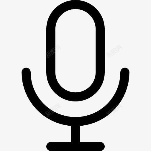 麦克风图标png_新图网 https://ixintu.com MIC 古董 录音机 技术 无线电