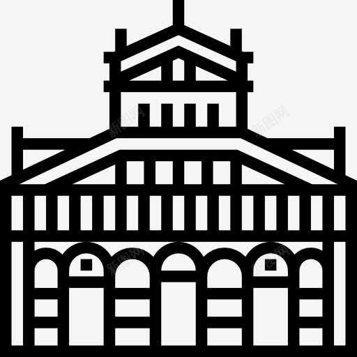 比萨大教堂图标png_新图网 https://ixintu.com 古迹 地标性建筑 基督教 天主教 宗教 建筑 教堂 比萨大教堂