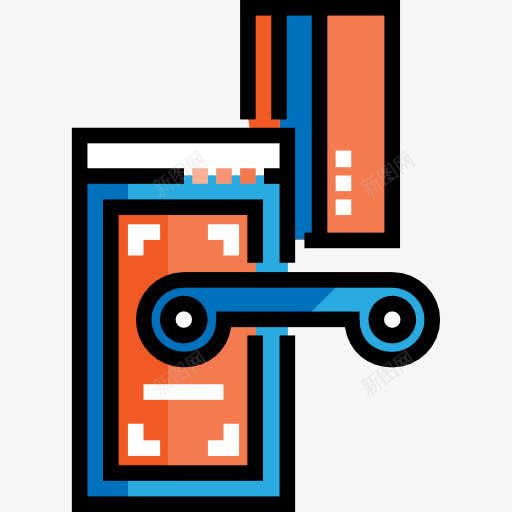 门把手图标png_新图网 https://ixintu.com 安全 家具和家居 房间 通道 酒店 门 门把手 门钥匙