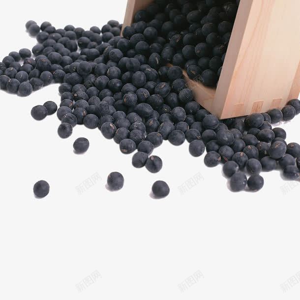 豆子png免抠素材_新图网 https://ixintu.com 五谷杂粮 豆子 黑豆